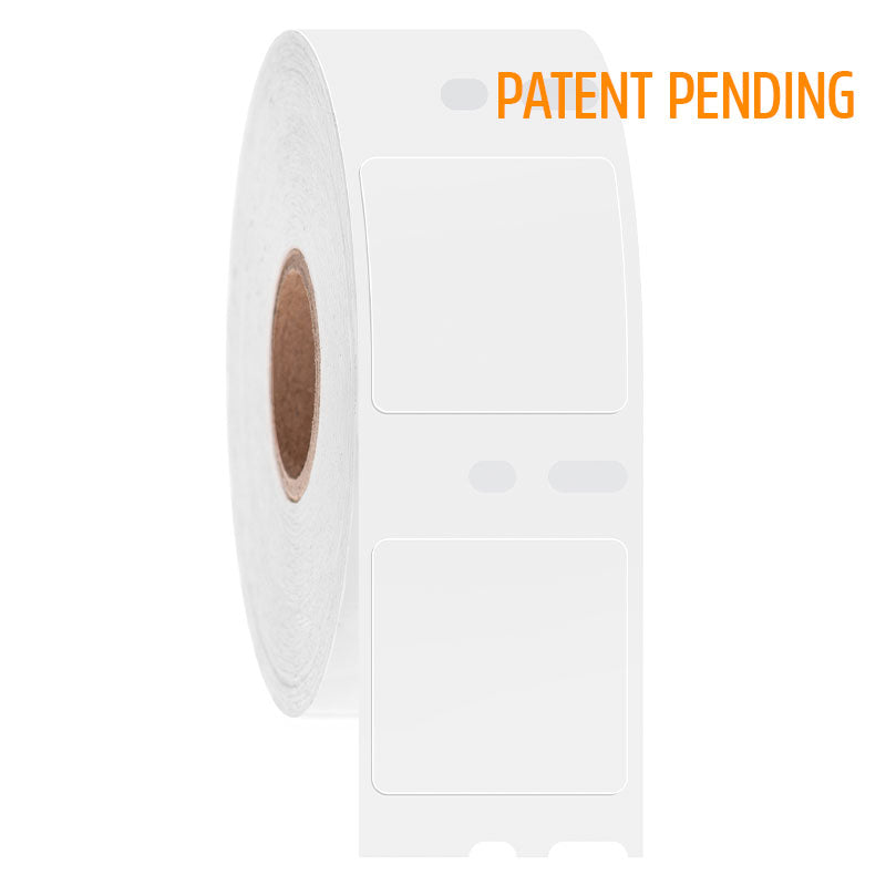 Cryo DTermo™ DYMO互換 超低温対応 透明ラベル 25.4×25.4mm #EDFT-070