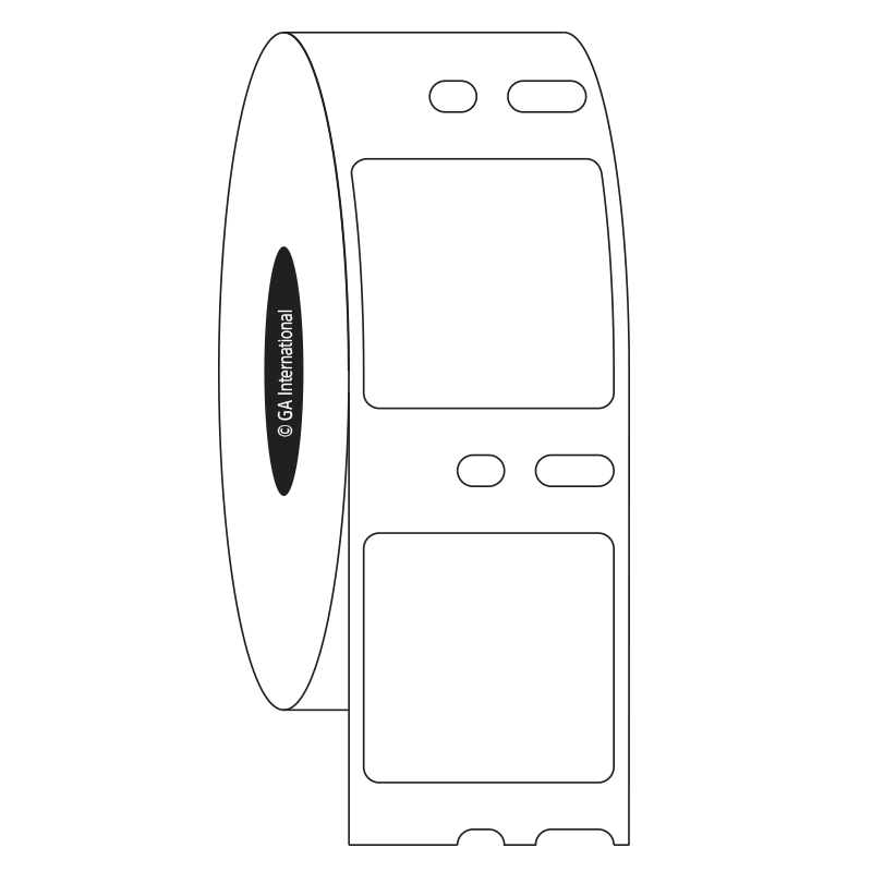 DTermo™ – DYMO互換ペーパーラベル 25.4×25.4mm #EDY-070