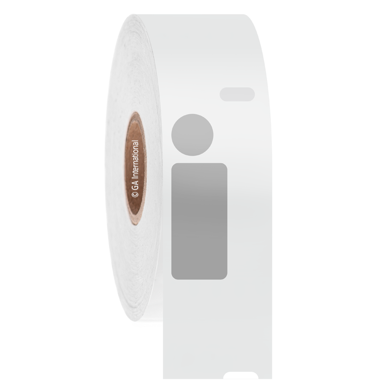 Cryo DTermo™ DYMO互換 超低温対応ラベル 12.7×26mm+9.5mm (円形) #EC1F/EG1F-072