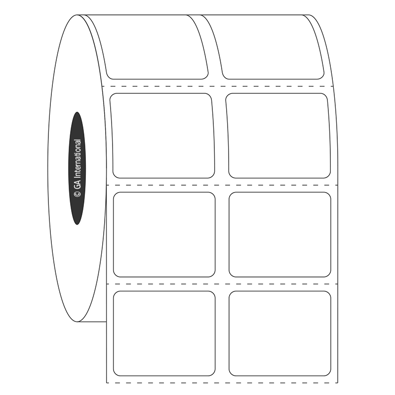 FreezerTAG™ 超低温対応ラベル 23×19.1mm [2列] #FJT-141