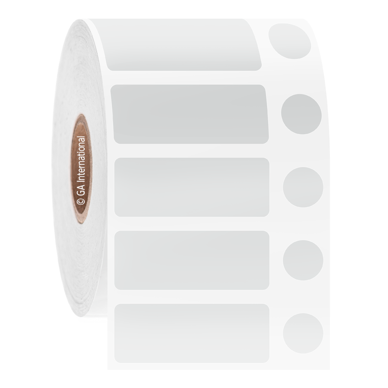 FreezerTAG™ 超低温対応ラベル 36.5×14mm+9.5mm (円形) #FJT-197NP