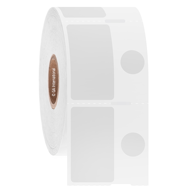 FreezerTAG™ 超低温対応ラベル 20×35mm+11.1mm (円形) #FJT-208NOT