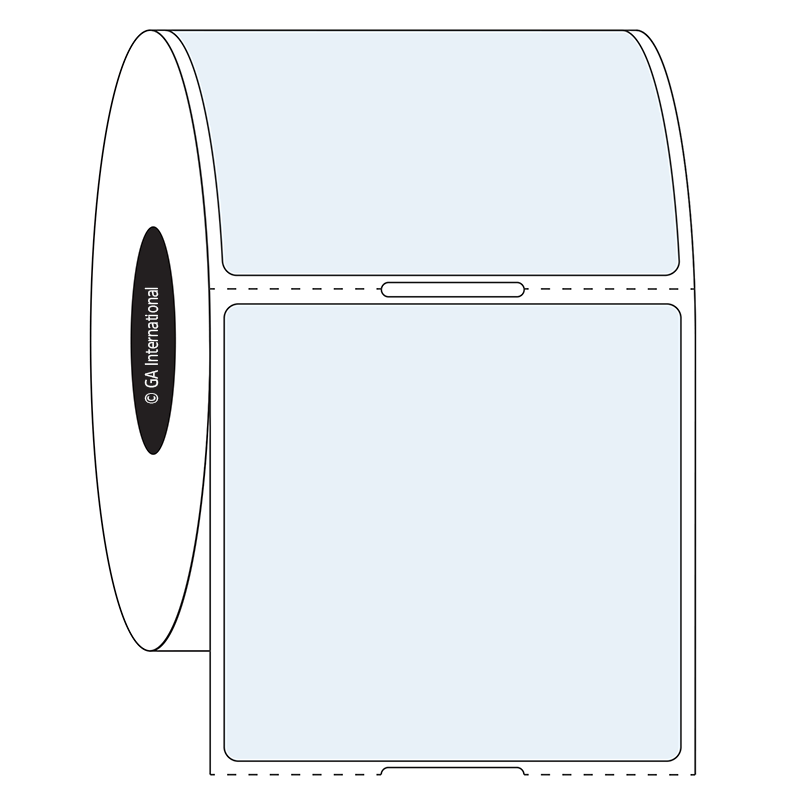 ClingLing™ 粘着剤不使用 静電吸着ラベル 50.8×50.8mm #GFC-27NOT