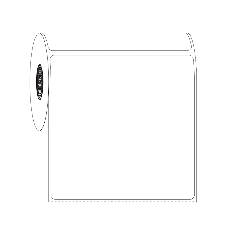 NitroTAG® 超低温対応ラベル (液体窒素容器用) 101.6×101.6mm #JTTA-122