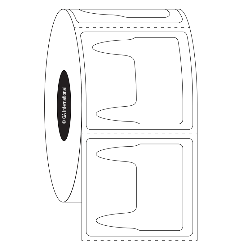 NitroTAG® 超低温対応ラベル (液体窒素容器用) 30.8×6.92mm (2x teeth) #JTTA-150