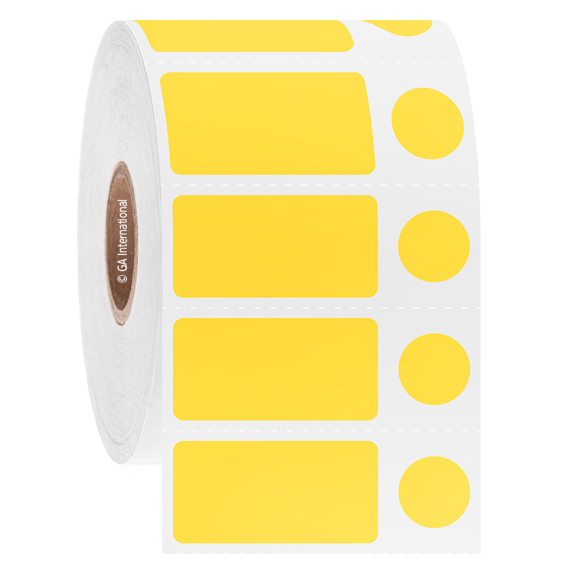 NitroTAG® 超低温対応ラベル (液体窒素容器用) 31.8×16mm+11.1mm (円形) #JTTA-172