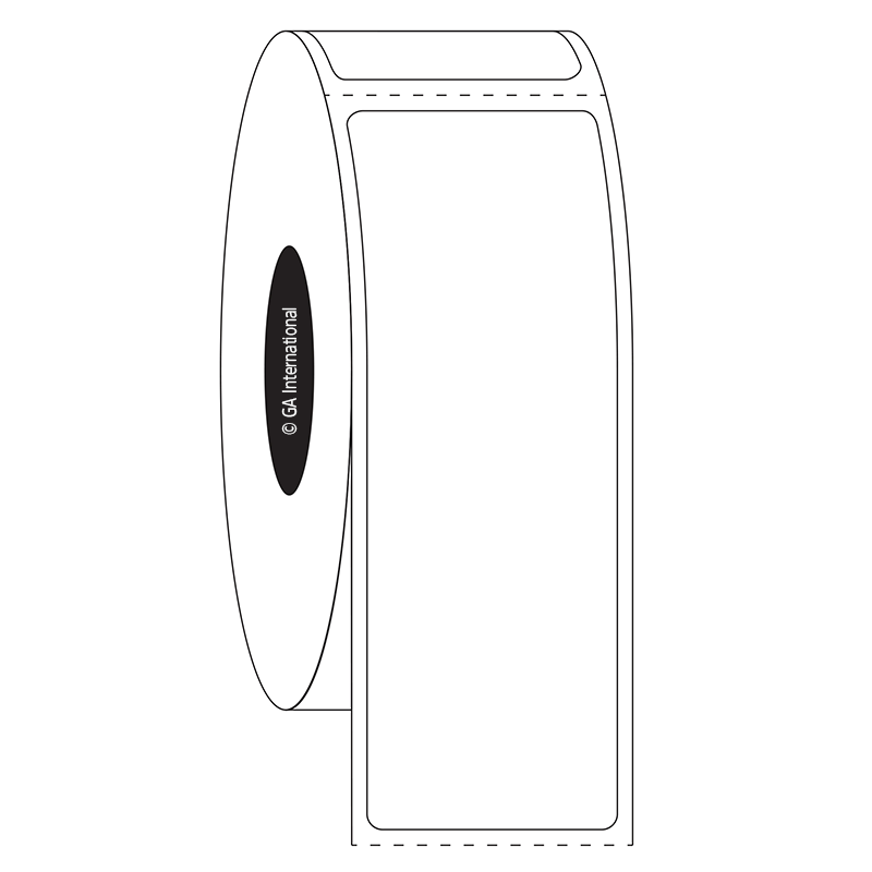 NitroTAG® 超低温対応ラベル (液体窒素容器用) 25.4×73mm #JTTA-193