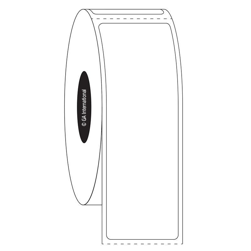 NitroTAG® 超低温対応ラベル (液体窒素容器用) 25.4×76.2mm #JTTA-218