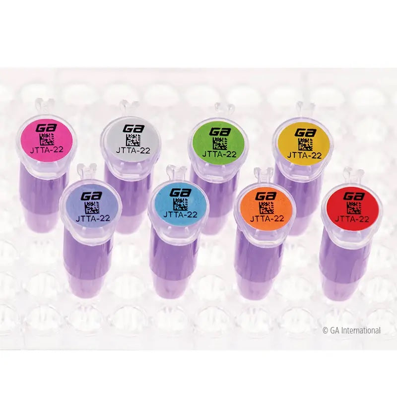 NitroTAG® 超低温対応ラベル (液体窒素容器用) 11.1mm (円形) [2列] #JTTA-22NOT