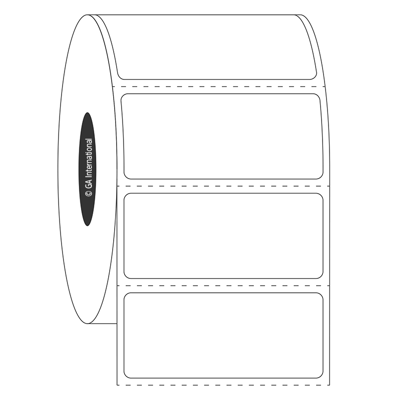 NitroTAG® 超低温対応ラベル (液体窒素容器用) 44.5×19.1mm