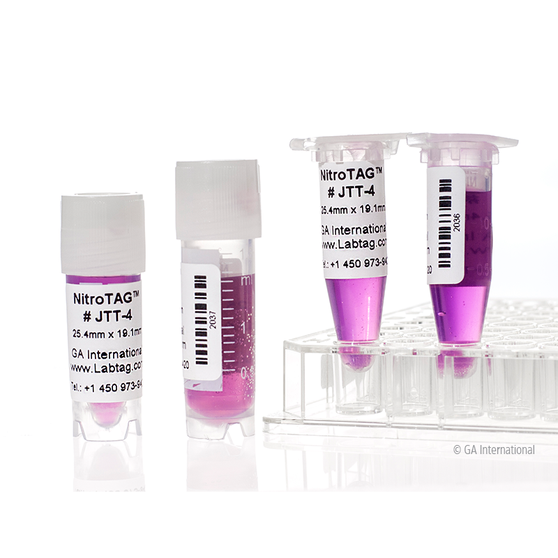 NitroTAG® 超低温対応ラベル (液体窒素容器用) 25.4×19.1mm #JTTA-4