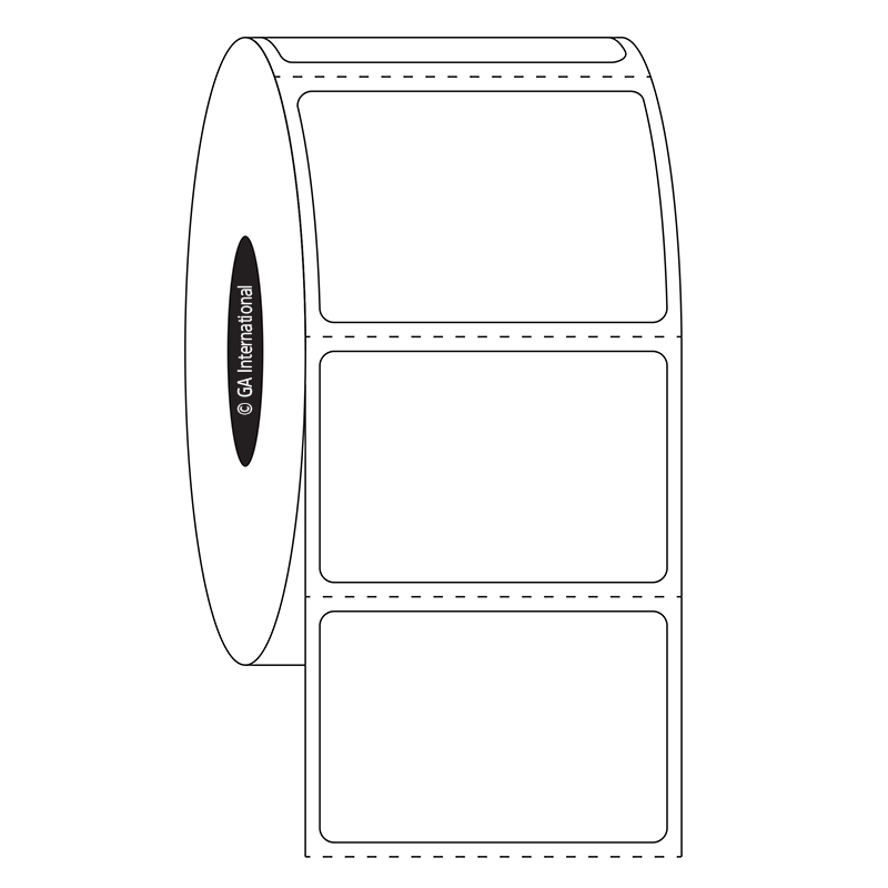 NitroTAG® 超低温対応ラベル (液体窒素容器用) 38.1×25.4mm #JTTA-504