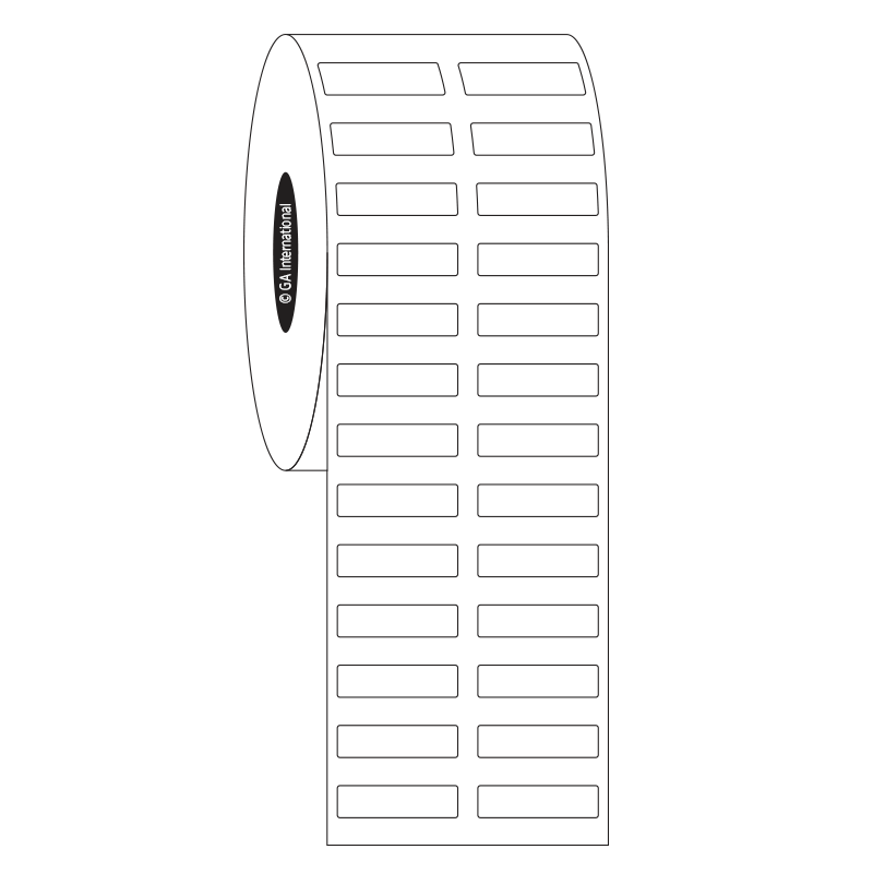 NitroTAG® 超低温対応ラベル (液体窒素容器用) 19×5mm [2列] #JTTA-506NP