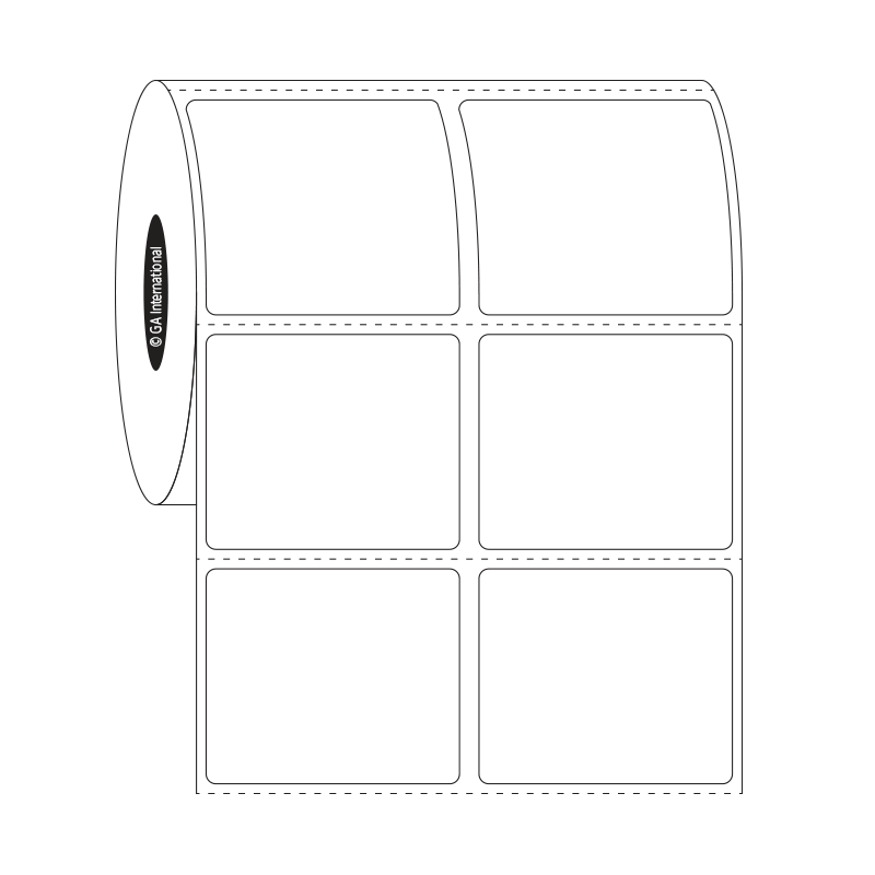 NitroTAG® 超低温対応ラベル (液体窒素容器用) 41.3×34.9mm [2列] #JTTA-511