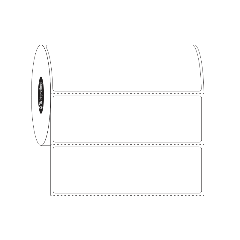 NitroTAG® 超低温対応ラベル (液体窒素容器用) 101.6×31.8mm #JTTA-518