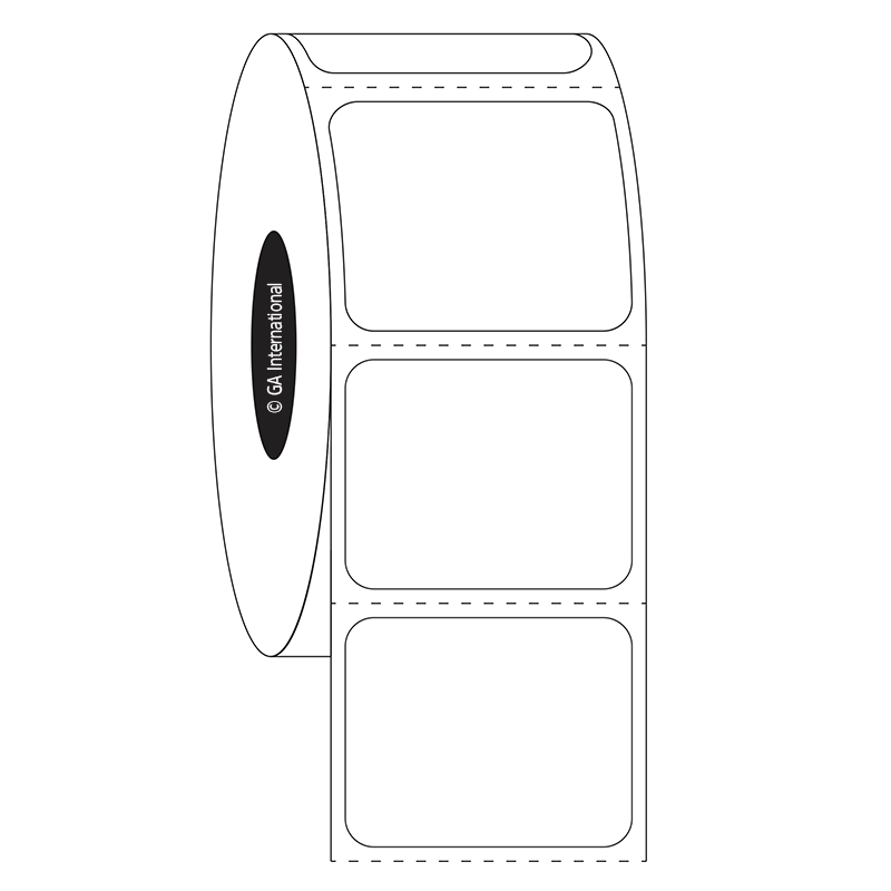 NitroTAG® 超低温対応ラベル (液体窒素容器用) 31.8×25.4mm #JTTA-58