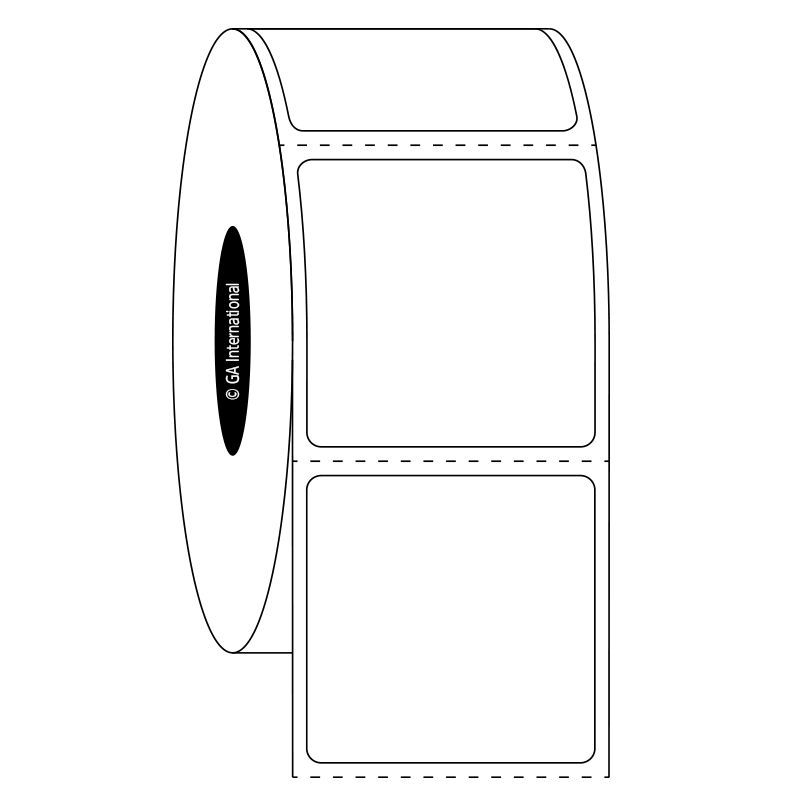 NitroTAG® 超低温対応ラベル (液体窒素容器用) 31.8×31.8mm #JTTA-65