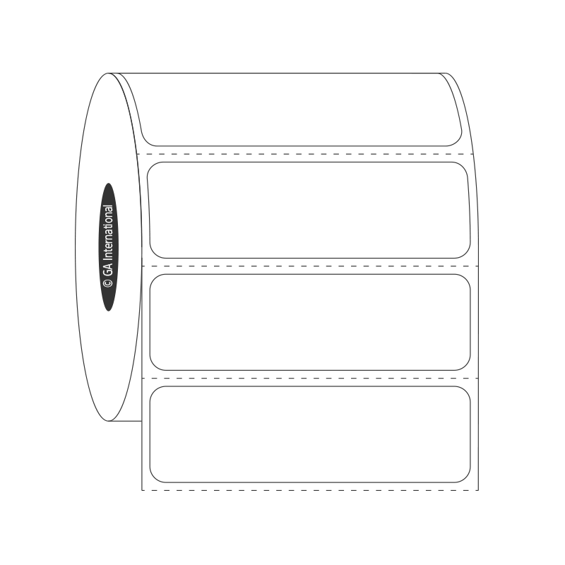 NitroTAG® 超低温対応ラベル (液体窒素容器用) 63.5×19.1mm #JTTA-68