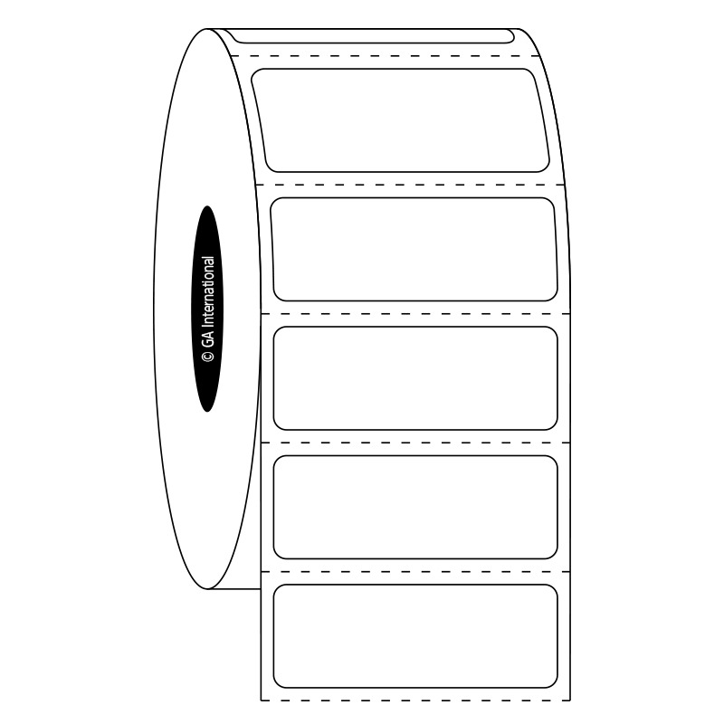 NitroTAG® 超低温対応ラベル (液体窒素容器用) 34.9×12.7mm #JTTA-6