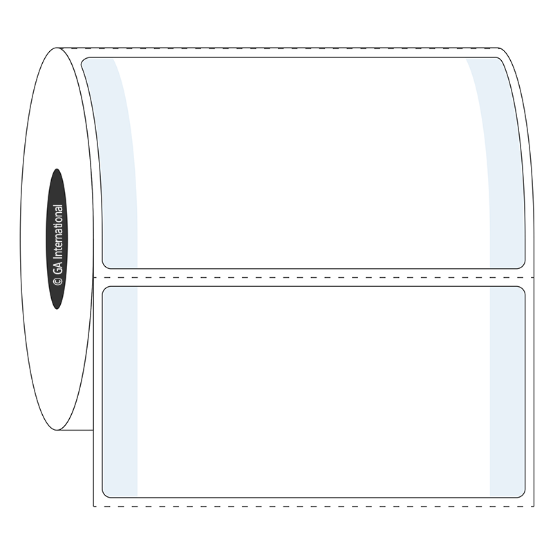 Blackout CryoSTUCK® – 超低温対応 凍結表面対応ラベル (情報秘匿) 76.2×38.1mm #L2FD-7