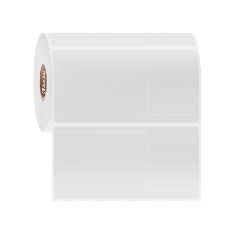 オートクレーブ耐性ピギーバックラベル 101.6×50.8mm（小ラベル×4） #PAUTR-2