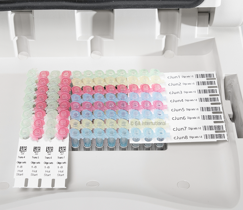 PCR-TagTrax™ 粘着剤フリー PCRチューブ用タグ [特許申請中] 101.6×7.6mm