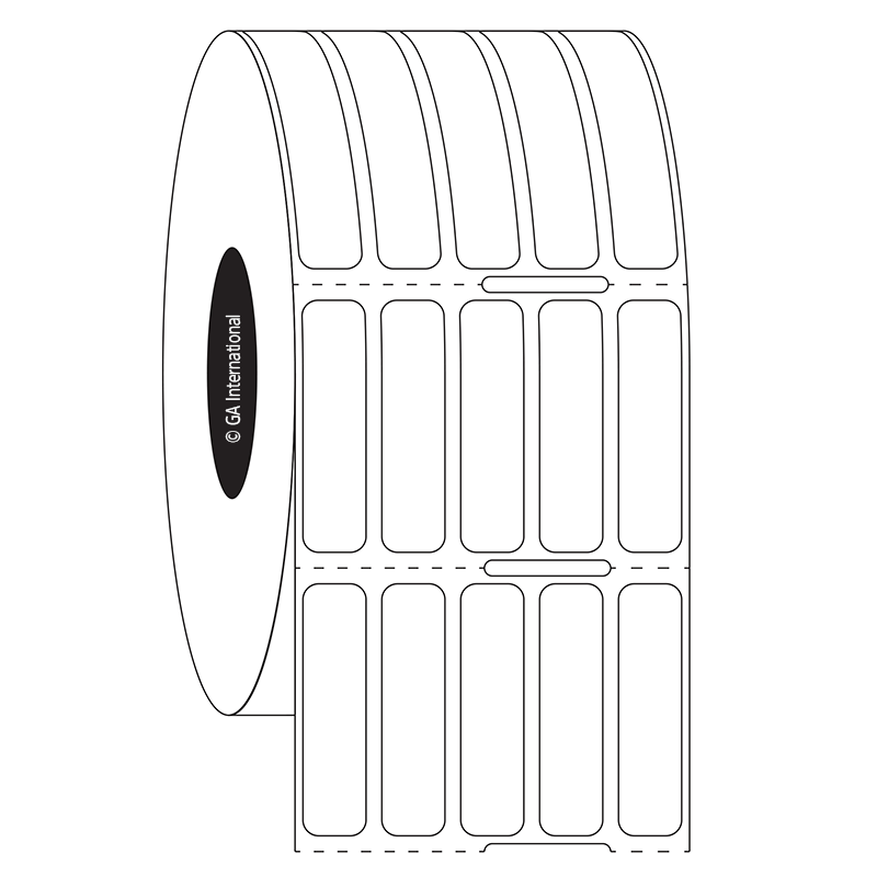 FreezerTAG™ 超低温対応ラベル 6.4×25.4mm [5列] #RMTT-214NOT