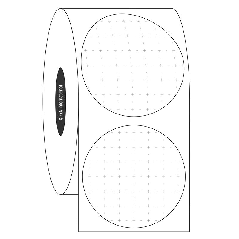 Cryo C-KurTAG™ 超低温対応 剥離証明ラベル 38.1mm (円形) #TELA-3