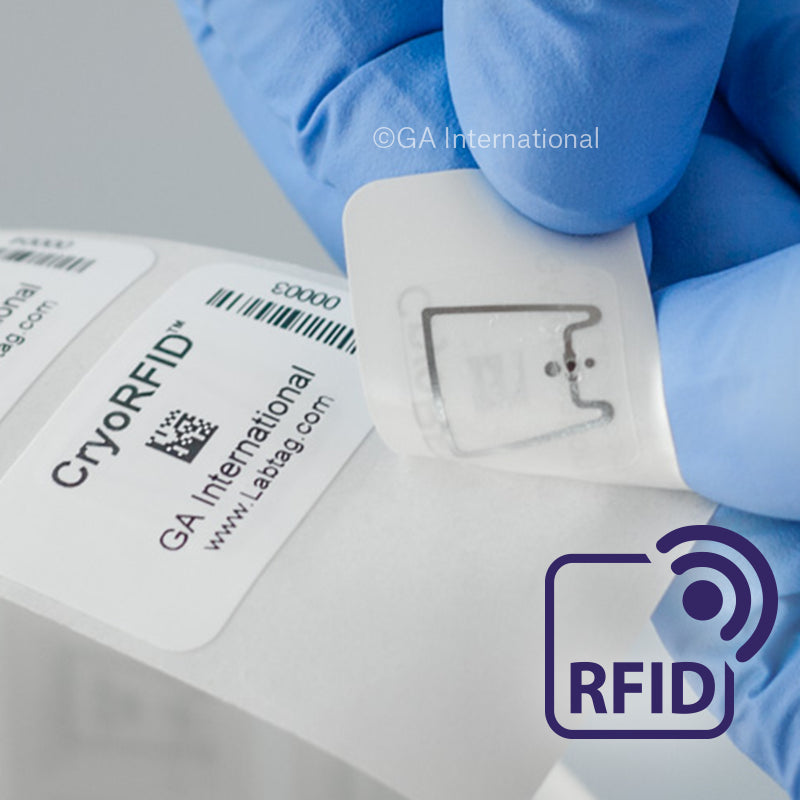 CryoRFID™ 超低温対応 RFID包埋ラベル [特許取得済] 35×22mm
